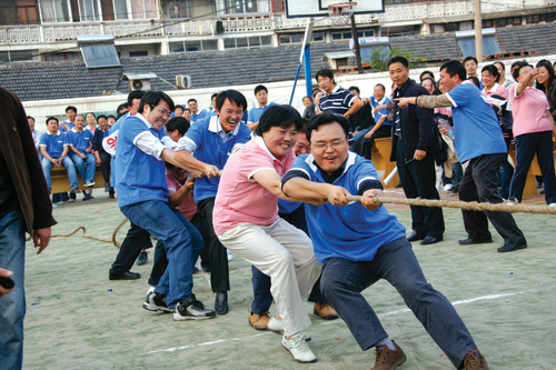 趣味运动会-拔河